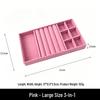 Schmuckaufbewahrungsbox & Schreibtisch-Organizer für Make-up, Ohrringe, Armbänder, Ringe