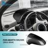 Real Hard Dry Carbon Fiber Sticker For Abarth 595 695 2012-2019 2020 2021 2022 2023 2024 LHD RHD Car Dashboard Speedometer Panel