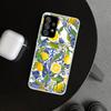 Citrus Limon Linnaeus Phone Case Cover for Samsung Galaxy A12 A22 A32 A52 A72 A02S A51 A50S A31 A20S A10S Note 20 Ultra 10 Plus