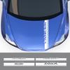 Car Engine Bonnet Decal Hood Cover Sticker For Mitsubishi Lancer 10 3 9 EX Outlander 3 ASX Ralliart Competition Auto Accessories