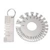 2 Pcs Wire Sheet Thickness Measurement Tool High Precise Plated Size Inspection Tool for Welding