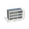 9 Drawer Storage Organizer Cabinet Bead for Storing Nuts and Bolts