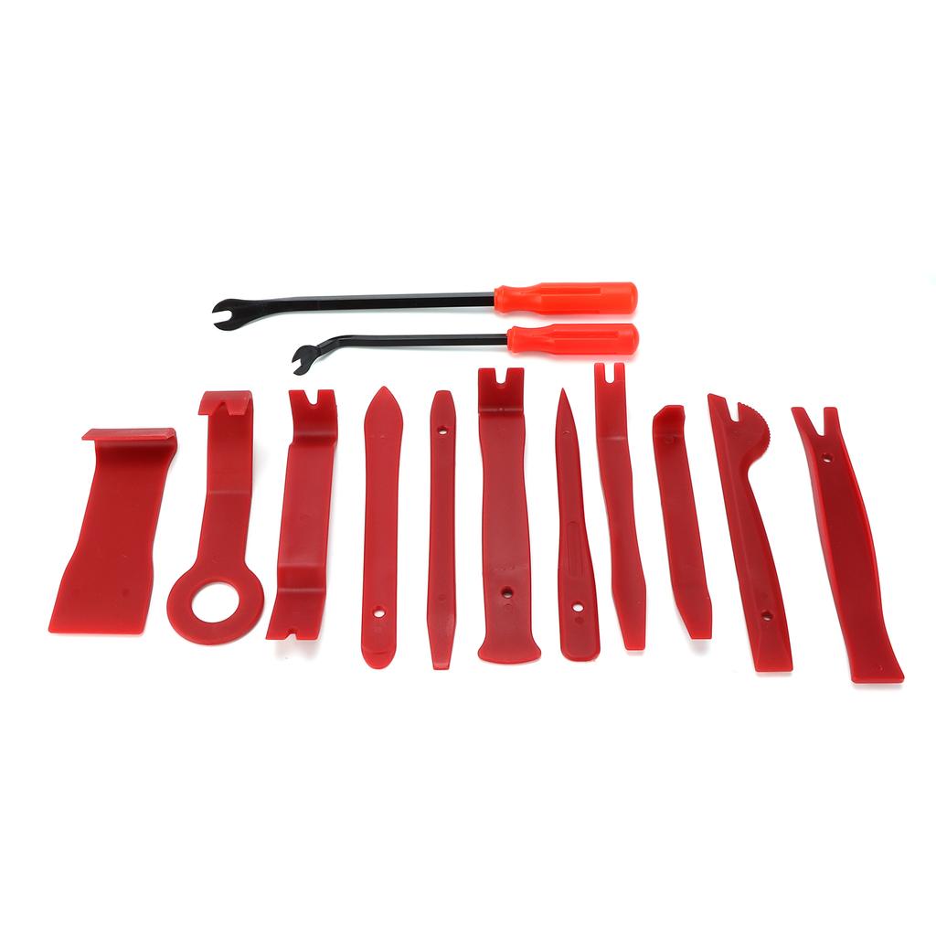13pcs set Audio Remover Set Disassembly Tool Pry Bar for Car Trims Radio Door Dashboard Panel