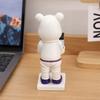 Astronaut Bär Cartoon Bär Uhrenhalter Smartwatch Ständer für für Apple Watch Heimdekorationen