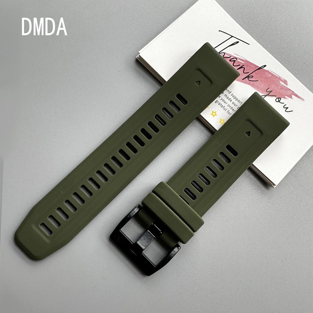 QuickFit 22mm 26mm Strap For Garmin Quatix 8 7 6 5 Sapphire Tactix 8 7 Pro Delta Bravo Silicone Band Fenix 7X 7 6X 6 5X Bracelet