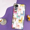 Alpaka Lama Hülle Für Xiaomi Redmi Note 13 14 Pro 12 9 10 11 Pro 10S 11S 12S Redmi 14C 13C 10C 12C Abdeckung