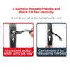 1Pc Door Latch Catch Privacy Lock Three Pronged Single Tongue Lock Body Bathroom Indoor Door Lock Cylinder DIY Stainless Steel