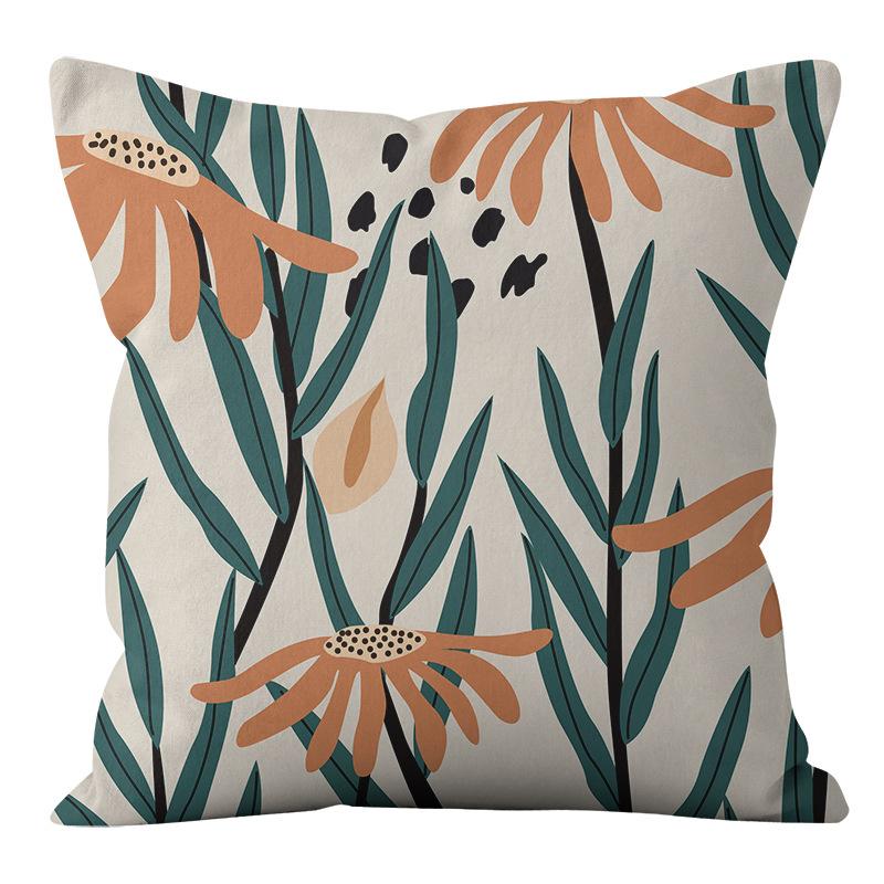 Kissenbezug Kissen Kreative Abstrakte Kunst Gestreiftes Gesicht Sofa Schlafzimmer Dekor Zuhause Auto Moda