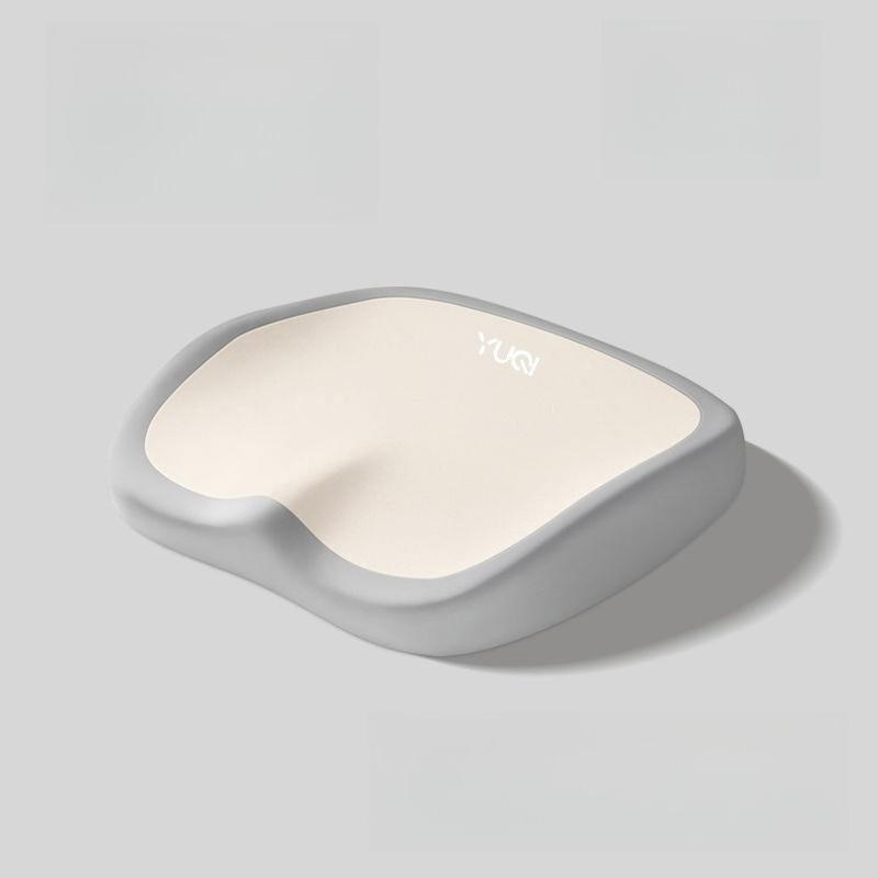 Car Memory Foam Seat Cushion Multi-Purpose Office Ergonomic Chair Pad Comfortable Seat Cushion for Car & Office Chair Support бежевый