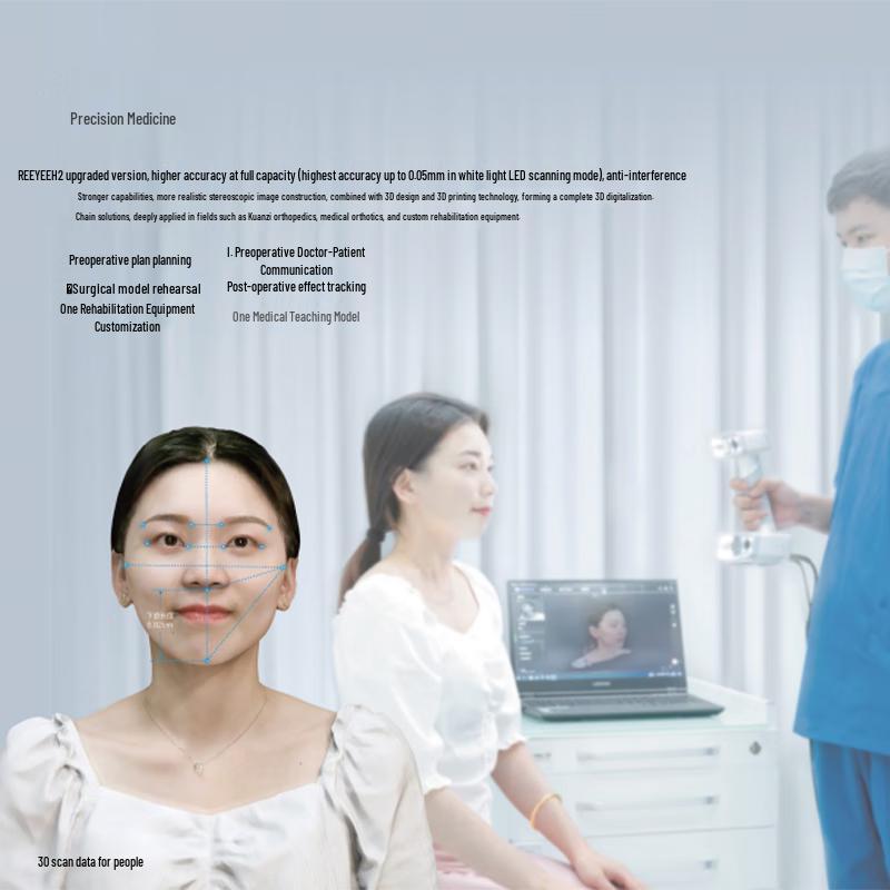 Weiboo 3D Reeyee H2 Industrial Handheld 3D Scanner CN Plug (adapter Included)