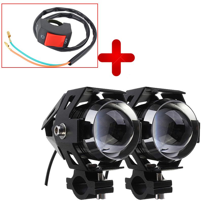 12V Motorcycle Headlights Switch Buttons Turn Signal Lights Control Universal Dirt Pit Bike Motorbike Accessories Electronics