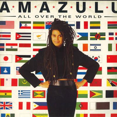 12inch Record AMAZULU - All Over The World 12IS310 ISLAND 1986 UK Dance & Electronica Used