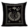 Dark Tarot, Gothic Style Double-Sided Printed Pillow Cover Short Plush Suitable Living Rooms Bedrooms Sofas Throw Cushion Cover