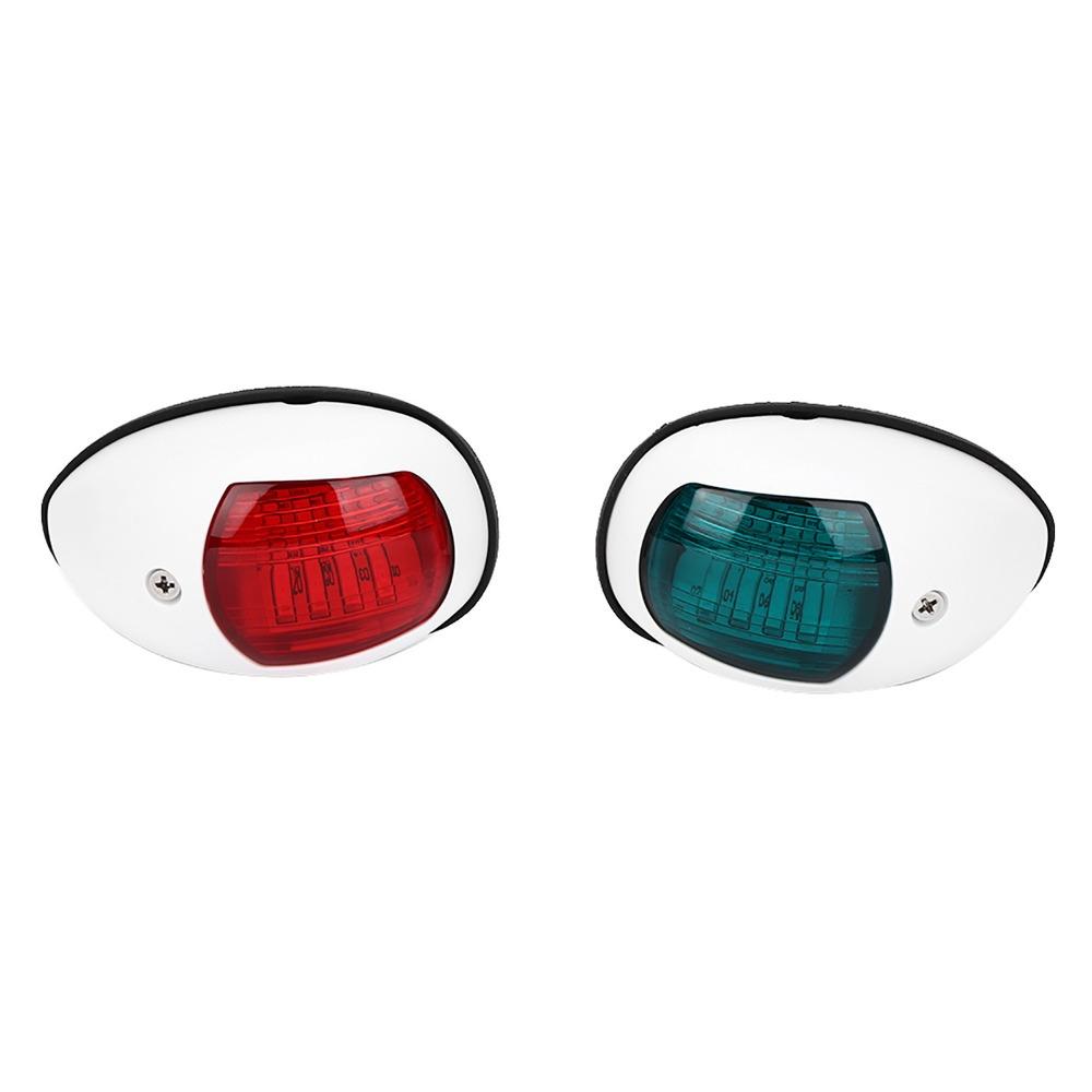 2Pcs 12V Signal Lamp Waterproof LED Boat Lights Universal Navigation Light  Boat