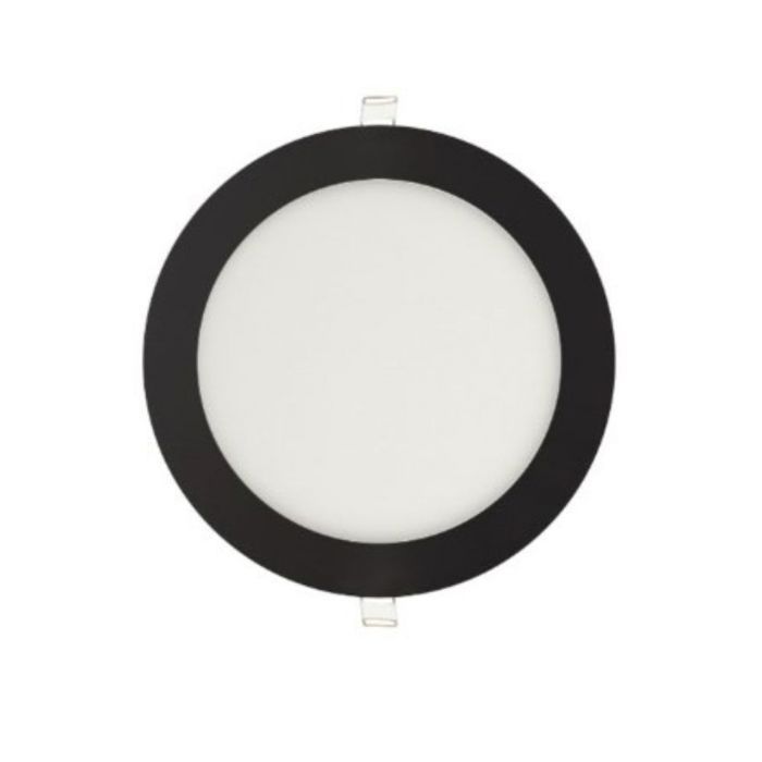 Dalle LED dimmable 18W 2700K 1170lm Noir IP20