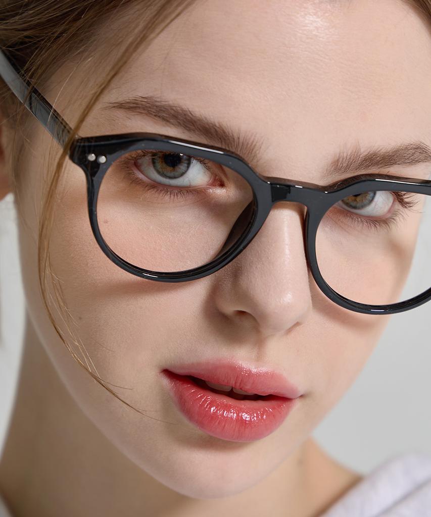Likkeullou Rc Tr B098 Black Blue Light Glasses