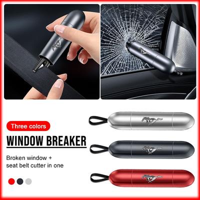 1pcs Car Broken Window Hammer Mergency Escape Tool Car Goods For F150 Focus Ranger Fiesta Transit Mustang Mondeo MK2 MK3 Fusion