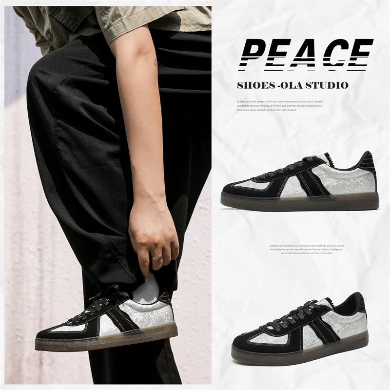 Classic Retro German Training Shoes Summer Breathable Sports and Leisure Board Shoes Flat Training Forrest Gump Shoes
