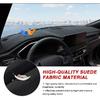 Autorder Dashboard Cover Mat for Ford Escape 2020 2021 2022 2023 2024 2025 Accessories Dash Cover Suede Dash Mat Sunshade Glare UV Rays Protector