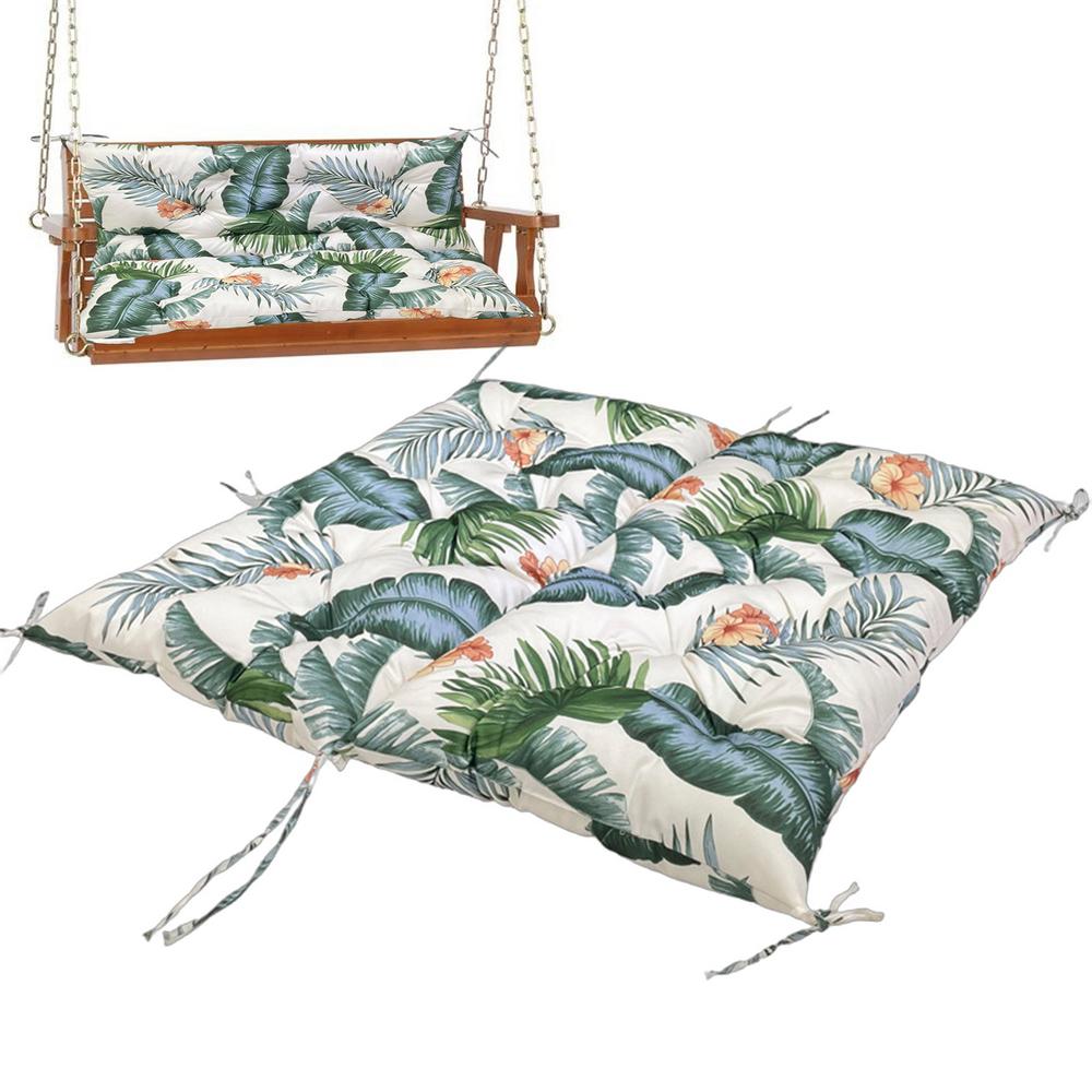 

Outdoor Swing Cushions Colorful Waterproof Outdoor Cushions Multipurpose Lounge Seat Mats For Camping Beach Outings Garden зелений