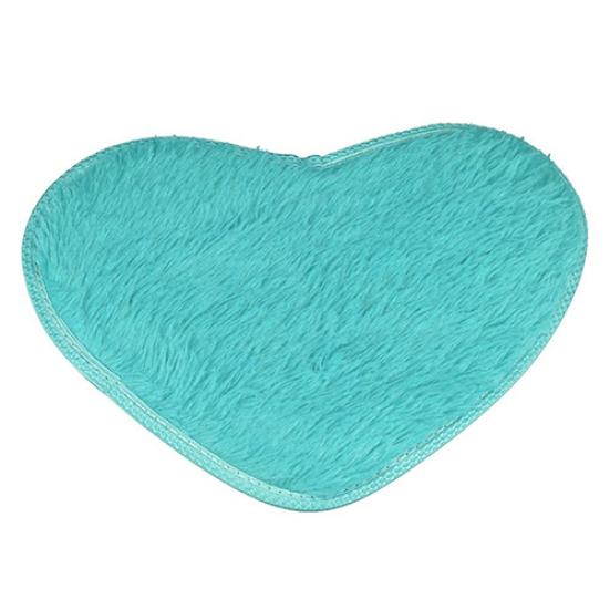 Fashion Love Heart Shape Non-slip Bath Mat Kitchen Living Room Bathroom Rug