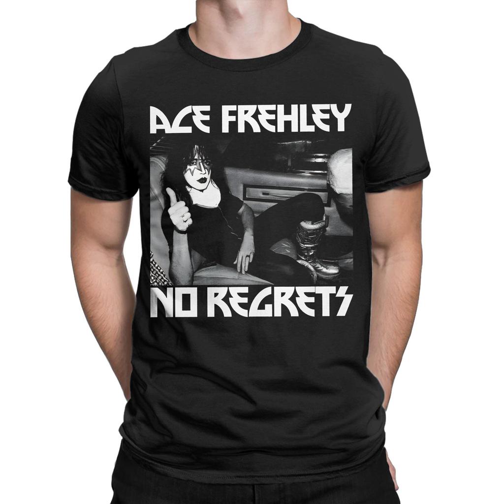 Rip Ace Frehley The Spaceman 1951-2025 kiss band Apparel Men Women T Shirt 100% Cotton Tee New Arrival  T-shirt Clothing