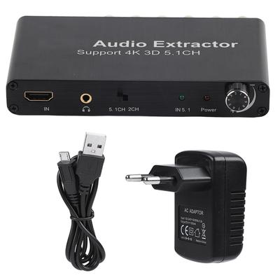 4K 3D HDMI 5.1-Kanal HDMI Audio Extraktor Konverter