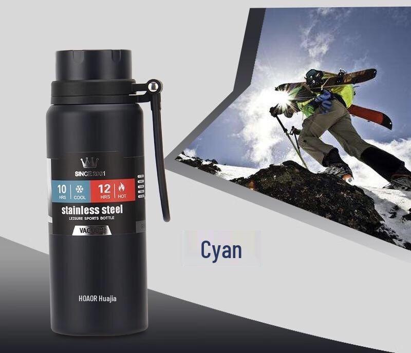 HOAOR HX8406 650ml Stainless Steel Insulated Sports Bottle