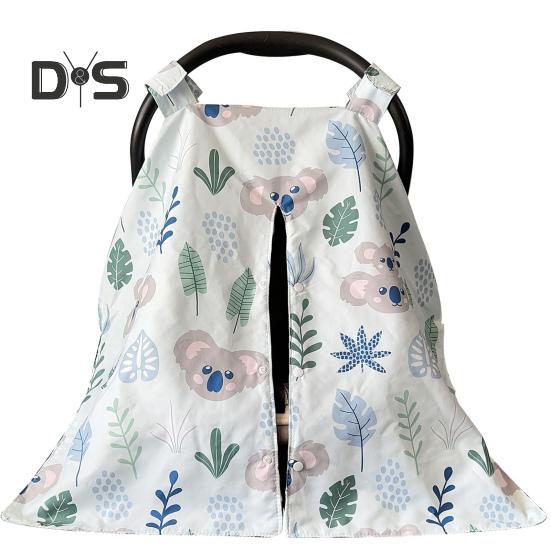 

Зимние чехлы на автомобильные сиденья для младенцев, ветрозащитные теплые навесы на детские автокресла, двухслойный чехол с мультяшным принтом для детской коляски для дома и улицы A