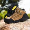 New Brown Hiking Boots Men Light Comfortable Men Trekking Shoe Travel Shoes Plus Size High Top Hiking Shoes Women Camping Sports