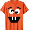 Creepy Carrots Face Funny Halloween Costume T-Shirt