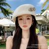 Spring and summer new fashion heavy industry rhinestone cap women's outdoor versatile light luxury handmade full of diamonds thin newsboy hat