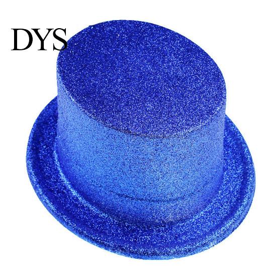 Magician Costume Accessories for Adults Kids Shiny Top Hats, Glitter Hat Adult Kids, Colorful Hat, Victorian Dress Up Christmas Sparkling Parties