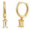 Fashionable Classic Copper Earrings K06 Gold