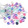 50Pcs/lot Heart Shape Czech Glass Beads Colorful Clear Loose Lampwork Beads for DIY Bracelets Charms Jewelry Making Accessories