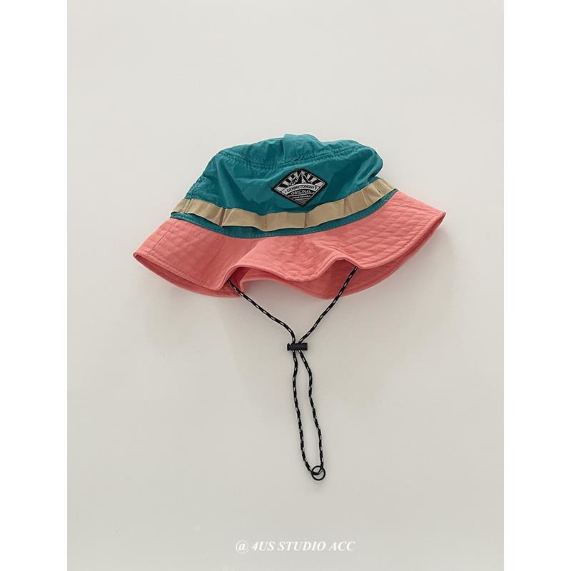 

Unisex Colorblock Quick-Dry Sun Hat - Packable Summer Protection for Outdoor Activities, Hiking, and Camping. M (56-58cm) павлин голубой