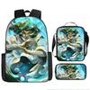 Elementary and Secondary School Students Spirited Away School Bag Hayao Miyazaki Children's Fashion Backpack Waterproof Large Capacity Backpack
