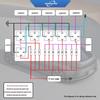 Koersted 11-Way Fuse & 6-Way Relay Holder for Car Engine Compartments