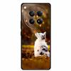 For Infinix Zero 40 5G Case Black Silicone TPU Painted Planet Cover Luxury Animal Case For Infinix Zero 40 4G Luxury FlowerFunda