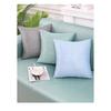Living room sofa ice silk pillowcase, cool and breathable summer cushion, double-sided diamond shaped summer car backrest cushion
