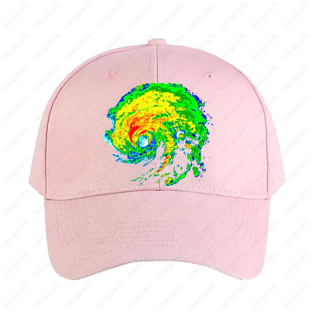 Meteorologist Storm Hunter Meteorology Student Weather Radar Image Cap Summer Women Unisex Adult Peaked Hat Adjustable