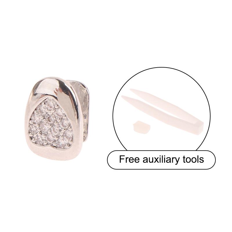 

Хип-хоп Одиночный Зуб Панк Металлические Накладки на Зубы Зубные Гриллзы Вечеринка Косплей Зубные Гриллзы Стоматологические Украшения as the picture