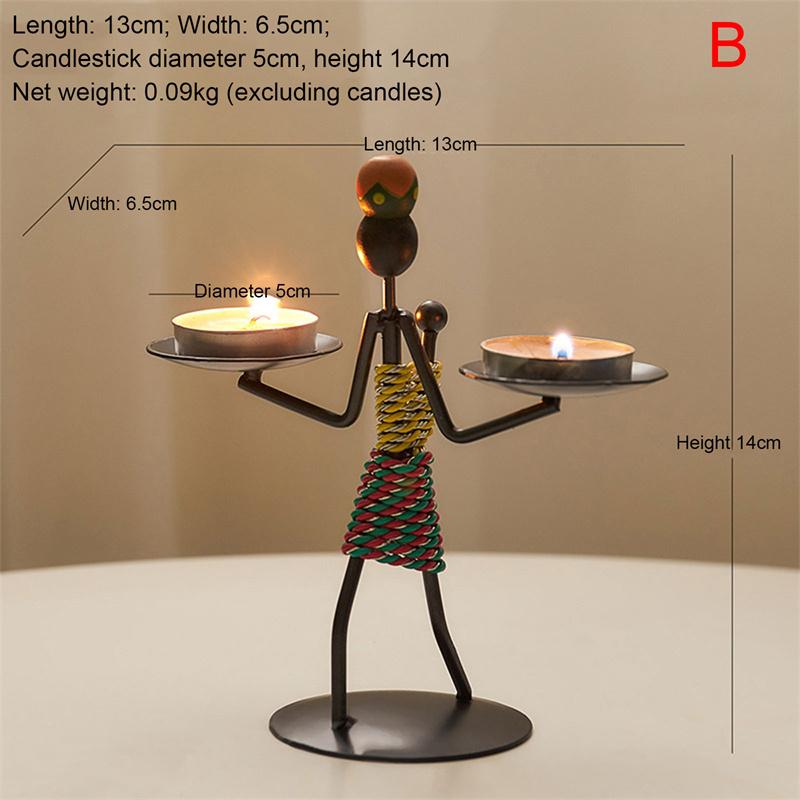 

Металлический подсвечник для домашнего бара Декор Аксессуары Подсвечники Украшения