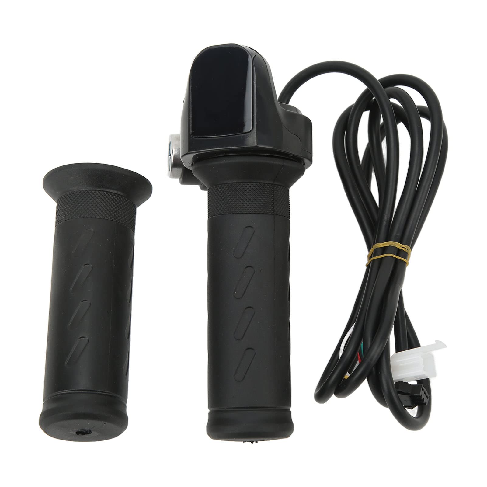 LCD Panel Throttle Grip, Button Operated High Precision Heavy Duty Electric Scooter Twist Throttle Grip Easy Installation (36V) 36V