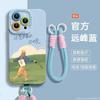 Applicable to Apple 11promax mobile phone case iphone11 silicone 11 free literary and fresh 11 all-inclusive anti-drop 11