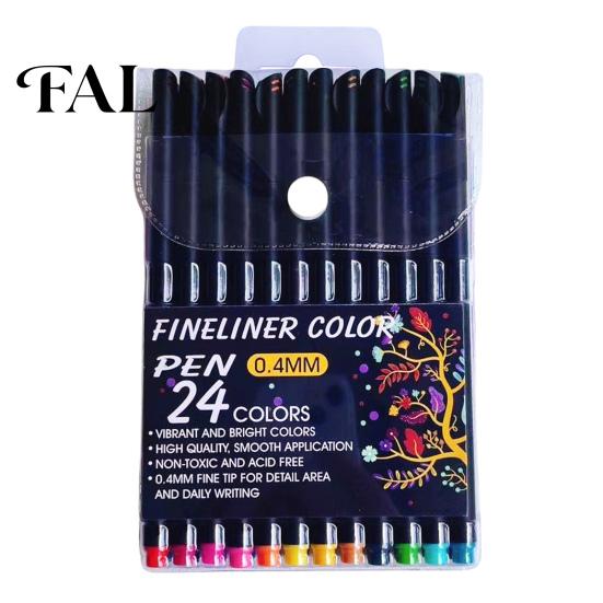 Pixuri cu Vârf de 0,4 mm, Pix cu Vârf Fin, Vârf Ultra-fin, Cerneală Rezistentă la Apă cu Uscare Rapidă, Markere pe Bază de Apă, Set pentru Desen, pentru Ilustrație Profesională