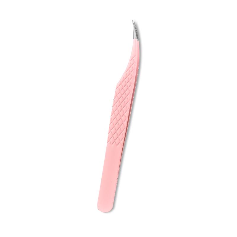 Professional High-Precision Blooming Eyelash Tweezers for Salon Artists
