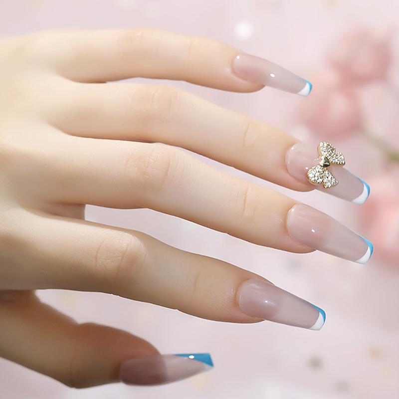 240 Stück Sandwich-Nagelformen 15 Größen Oval Verlängerung Dual-Form Keine Papierformen für einfache Nagelverlängerungen erforderlich