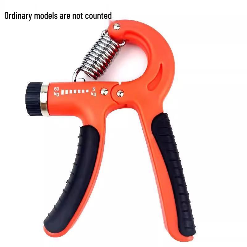 Adjustable Grip Strength Trainer (5-100kg) with Counter for Finger & Arm Muscle Training for Adults & Students