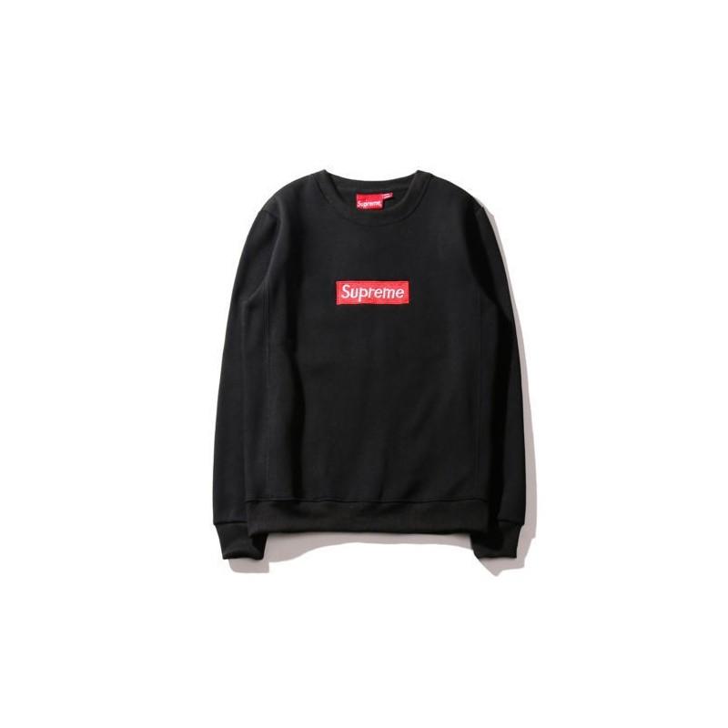 Felpa Cappotto Skateboard Supreme Uomo Donna Girocollo Giacca Maglione Pullover In Comoda Miscela di Cotone